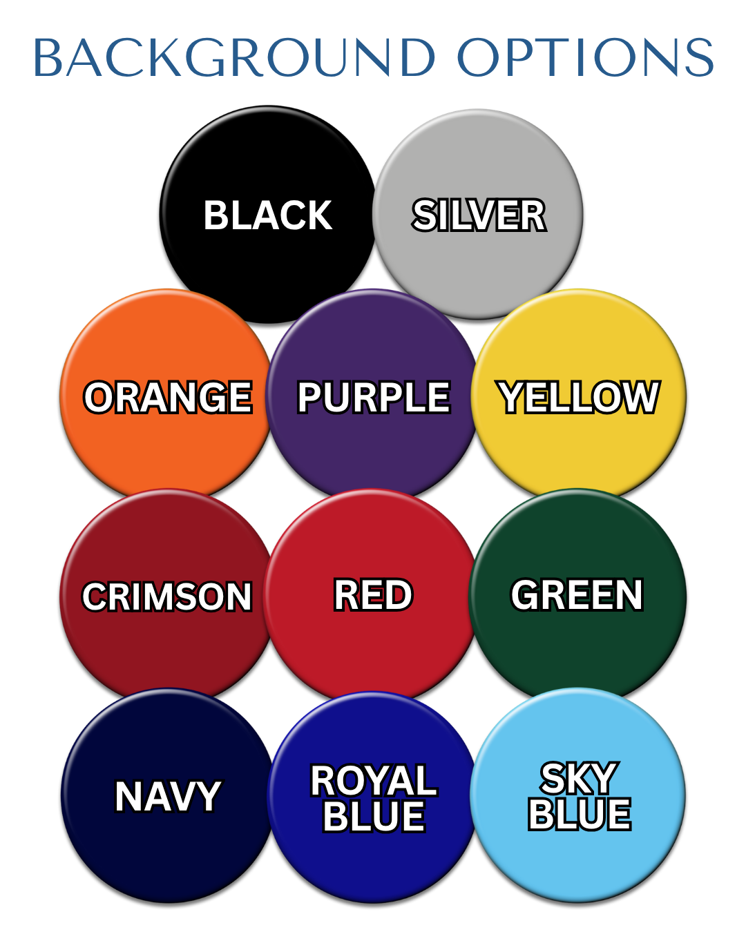 Custom Varsity Photo Button